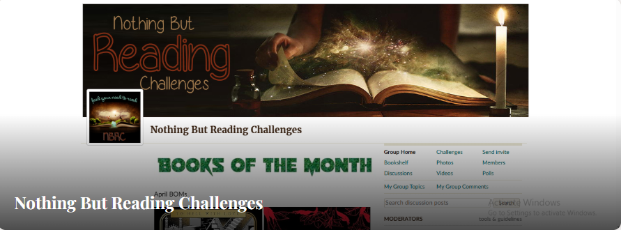 Nothing But Reading Challenges community