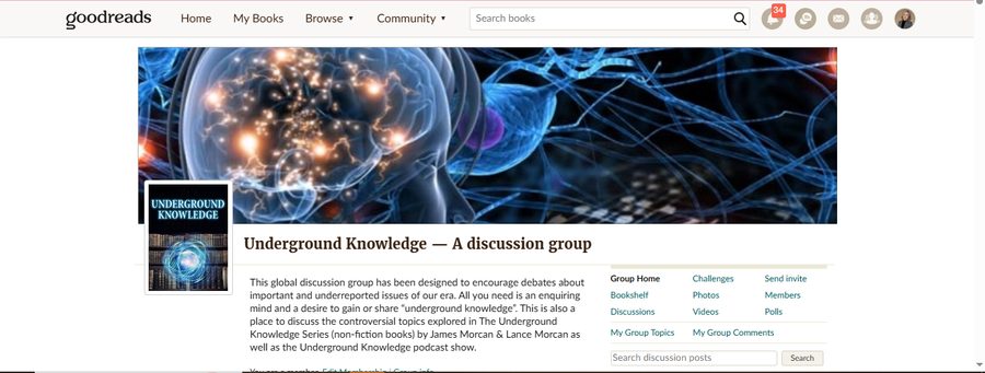 Underground Knowledge — A discussion group reader community
